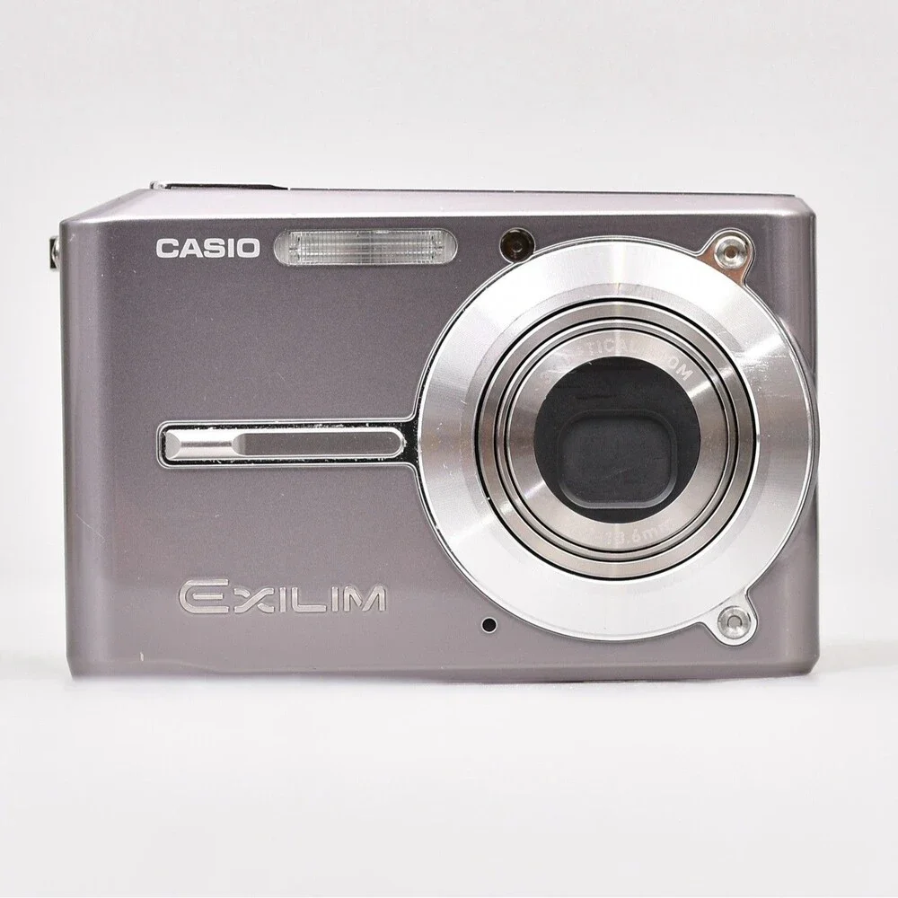casio exilim compact digital camera only ex-s500 5.0mp untested for parts